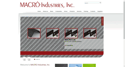 Desktop Screenshot of macroindustries.com